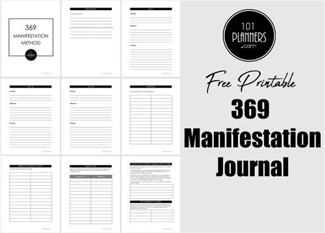 Morning Ritual (Every Day). . Project 369 manifestation journal pdf free download
